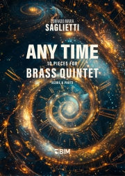 エニータイム・ブラス・クインテット  (コラード・マリア・サリエッティ)（金管五重奏）【Any Time Brass Quintet】