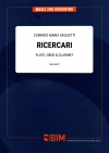 リチェルカーレ  (コラード・マリア・サリエッティ)（木管三重奏）【Ricercari】