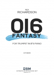 016 ファンタジー  (レックス・リチャードソン)（トランペット+ピアノ）【016 Fantasy】
