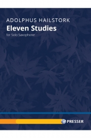 11の練習曲（アドルファス・ヘイルストーク）（テナーサックス）【Eleven Studies】
