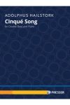 5つの歌（アドルファス・ヘイルストーク）（ストリングベース+ピアノ）【Cinqué Song】