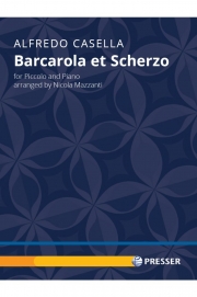 舟歌とスケルツォ（アルフレード・カゼッラ）（ピッコロ+ピアノ）【Barcarola et Scherzo】