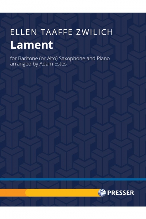 ラメント（エレン・ターフィ・ツウィリッヒ）（バリトンサックス+ピアノ）【Lament】