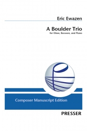ボルダー・トリオ（エリック・イウェイゼン）（木管二重奏+ピアノ）【A Boulder Trio】