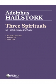 3つのスピリチュアル（弦楽三重奏）【Three Spirituals】