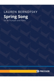春の歌（ローレン ・バーノフスキー） (トランペット＋ピアノ)【Spring Song】