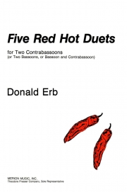 5つの情熱的な二重奏曲（ドナルド・アーブ）（バスーン二重奏）【5 Red Hot Duets】