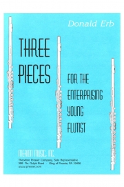 3つの小品（ドナルド・アーブ）（フルート）【Three Pieces】
