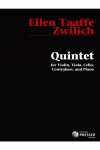 五重奏曲  (エレン・ターフィ・ツウィリッヒ)（弦楽四重奏+ピアノ）【Quintet】