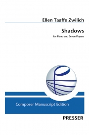 シャドウズ  (エレン・ターフィ・ツウィリッヒ)（ミックス七重奏+ピアノ）【Shadows】
