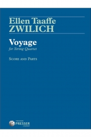 ヴォヤージュ  (エレン・ターフィ・ツウィリッヒ)（弦楽四重奏）【Voyage for String Quartet】
