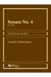 ソナタ・No.4（ローウェル・リーバーマン）（チェロ+ピアノ）【Sonata No. 4】