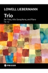 トリオ・Op.137（ローウェル・リーバーマン）（木管二重奏+ピアノ）【Trio】