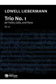 トリオ・No.1（ローウェル・リーバーマン） (弦楽二重奏+ピアノ)【Trio No. 1】