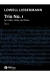 トリオ・No.1（ローウェル・リーバーマン） (弦楽二重奏+ピアノ)【Trio No. 1】