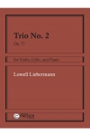 トリオ・No.2（ローウェル・リーバーマン） (弦楽二重奏+ピアノ)【Trio No. 2】