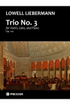 トリオ・No.3（ローウェル・リーバーマン） (弦楽二重奏+ピアノ)【Trio No. 3】