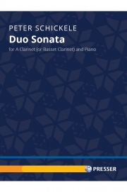 デュオ・ソナタ  (ピーター・シッケル) 　(アルトクラリネット+ピアノ)【Duo Sonata】
