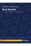 デュオ・ソナタ  (ピーター・シッケル) 　(アルトクラリネット+ピアノ)【Duo Sonata】