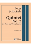 五重奏曲・No.2  (ピーター・シッケル)  (弦楽四重奏+ピアノ)【Quintet No. 2】