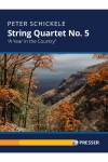 弦楽四重奏曲・No.5  (ピーター・シッケル)  (弦楽四重奏)【String Quartet No. 5】