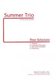 サマー・トリオ  (ピーター・シッケル) 　(ミックス二重奏+ピアノ)【Summer Trio】