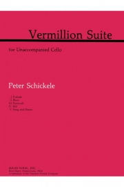深紅の組曲  (ピーター・シッケル)    (チェロ)【Vermillion Suite】