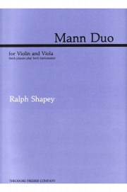 マン・デュオ（ラルフ・シェイピー） (弦楽二重奏)【Mann Duo】