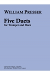 トランペットとホルンの為の5つの二重奏曲　(金管ニ重奏)【Five Duets for Trumpet and Horn】