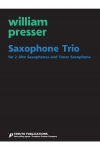 サクソフォーン・トリオ（ウィリアム・プレッサー）（サックス三重奏）【Saxophone Trio】