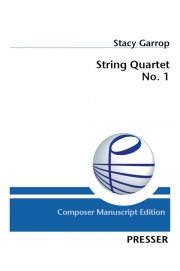 弦楽四重奏曲・No.1 (ステイシー・ギャロップ)（弦楽四重奏）【String Quartet No. 1】