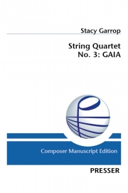 弦楽四重奏曲・No.3 (ステイシー・ギャロップ)（弦楽四重奏）【String Quartet No. 3】