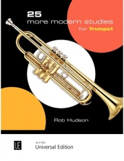 さらに25の現代的練習（ロブ・ハドソン）  (トランペット）【25 More Modern Studies】