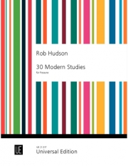 30の現代的練習（ロブ・ハドソン）  (トロンボーン）【30 Modern Studies for Trombone】