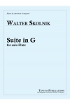 組曲・ト長調（ウォルター・スコルニク）（フルート）【Suite In G】