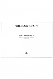 エンカウンター・No.4（ウィリアム・クラフト）（トロンボーン+打楽器）【Encounters IV】
