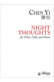 夜の想い（陳 怡）（ミックス二重奏+ピアノ）【Night Thoughts】