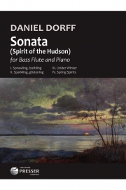 ソナタ（ダニエル・ドーフ） (バスフルート＋ピアノ)【Sonata (Spirit of the Hudson)】