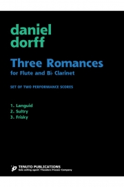 3つのロマンス  (ダニエル・ドーフ)　(木管ニ重奏)【Three Romances】
