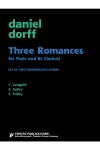 3つのロマンス  (ダニエル・ドーフ)　(木管ニ重奏)【Three Romances】