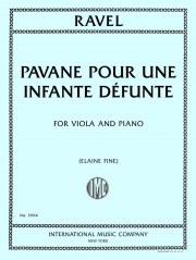 亡き王女のためのパヴァーヌ（モーリス・ラヴェル） (ヴィオラ+ピアノ）【Pavane pour une infante défunte】