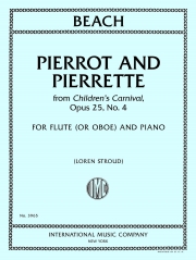 ピエロとピエレッテ「子供のカーニバル」より (エイミー・ビーチ)  (フルート+ピアノ)【Pierrot and Pierrette, from Children's Carnival】