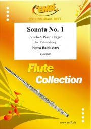 ソナタ・No.1 （ピエトロ・バルダッサーレ)（ピッコロ+ピアノ）【Sonata No. 1】