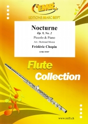ノクターン・No.2・Op.9（フレデリック・ショパン）（ピッコロ+ピアノ）【Nocturne Op. 9, No. 2】