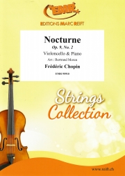 ノクターン・No.2・Op.9（フレデリック・ショパン）（チェロ+ピアノ）【Nocturne Op. 9, No. 2】