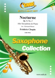ノクターン・No.2・Op.9（フレデリック・ショパン）（アルトサックス+ピアノ）【Nocturne Op. 9, No. 2】