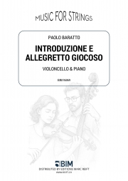 序奏とアレグレット・ジョコーソ（パオロ・バラット）（チェロ+ピアノ）【Introduzione e Allegretto Giocoso】