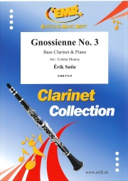 グノシエンヌ・No.3（エリック・サティ）（バスクラリネット+ピアノ）【Gnossienne No. 3】