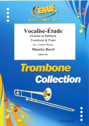 ハバネラ形式のヴォカリーズ練習曲（モーリス・ラヴェル）（トロンボーン+ピアノ）【Vocalise-Étude En forme de Habanera】