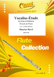 ハバネラ形式のヴォカリーズ練習曲（モーリス・ラヴェル）（ピッコロ+ピアノ）【Vocalise-Étude En forme de Habanera】